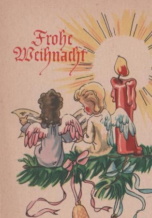 Frohe Weihnacht - ca. 1960 Frohe Weihnacht - ca. 1960