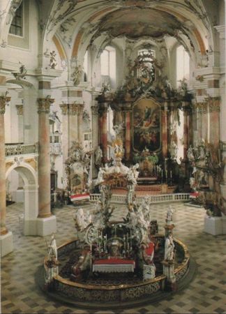 Bad Staffelstein, Vierzehnheiligen - Basilika, Altar - ca. 1980 Bad Staffelstein, Vierzehnheiligen - Basilika, Altar - ca. 1980