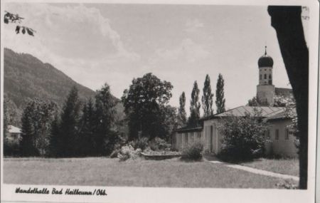 Bad Heilbrunn - Wandelhalle - 1956 Bad Heilbrunn - Wandelhalle - 1956