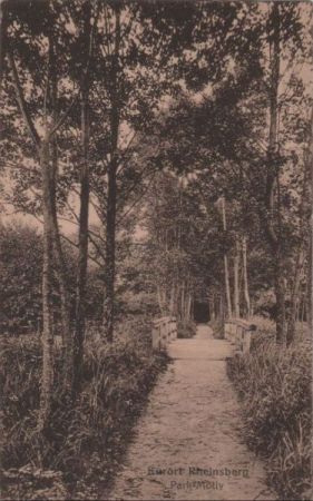Rheinsberg - Parkmotiv - ca. 1935 Rheinsberg - Parkmotiv - ca. 1935