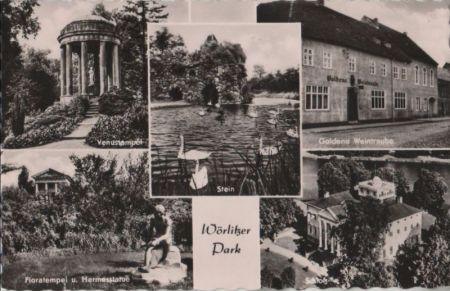 Wörlitz - Park, u.a. Schloß - 1962 Wörlitz - Park, u.a. Schloß - 1962