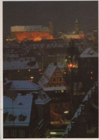Nürnberg - Blick über den Weinstadel - ca. 1985 Nürnberg - Blick über den Weinstadel - ca. 1985