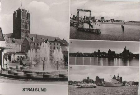 Stralsund - u.a. Wasserspiele Ossenreyer Straße - 1983 Stralsund - u.a. Wasserspiele Ossenreyer Straße - 1983