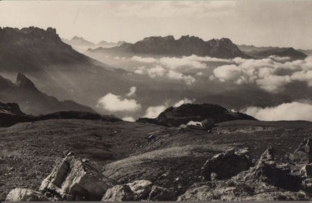 Italien - Monte Pez - Rifugio - ca. 1955 Italien - Monte Pez - Rifugio - ca. 1955