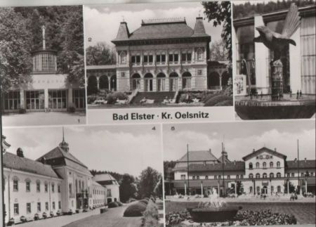 Bad Elster - u.a. Badeplatz - 1983 Bad Elster - u.a. Badeplatz - 1983