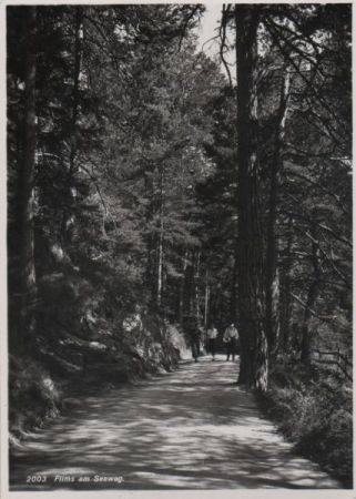 Schweiz - Flims - Am Seeweg - ca. 1965 Schweiz - Flims - Am Seeweg - ca. 1965