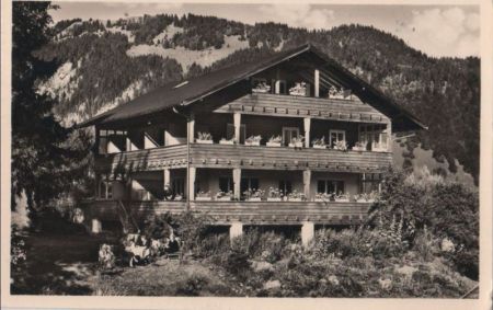 Oberstdorf-Kornau - Veg. Diätkurheim Roll - 1956 Oberstdorf-Kornau - Veg. Diätkurheim Roll - 1956