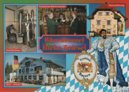 Zwiesel - Bärwurzerei Hieke - ca. 1995 Zwiesel - Bärwurzerei Hieke - ca. 1995