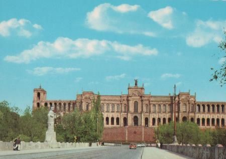 München - Das Maximilianeum - ca. 1975 München - Das Maximilianeum - ca. 1975