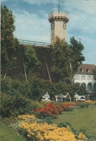 Bad Salzuflen - Uhrenturm - 1971 Bad Salzuflen - Uhrenturm - 1971