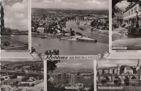 Koblenz - u.a. Rheinbrücke - 1969 Koblenz - u.a. Rheinbrücke - 1969