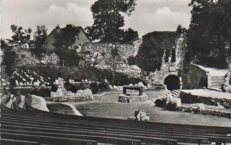 Tecklenburg - Freilichtbühne - ca. 1965 Tecklenburg - Freilichtbühne - ca. 1965