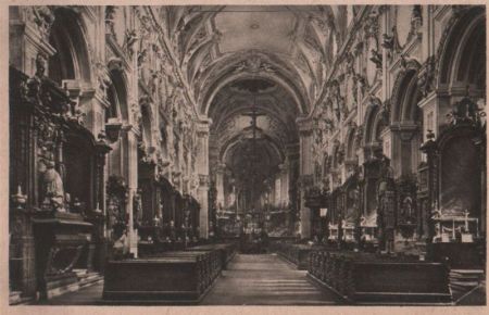 Würzburg - Dom, Innenansicht - ca. 1935 Würzburg - Dom, Innenansicht - ca. 1935