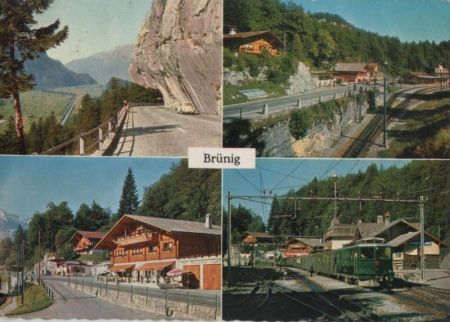Schweiz - Brünig - ca. 1975 Schweiz - Brünig - ca. 1975