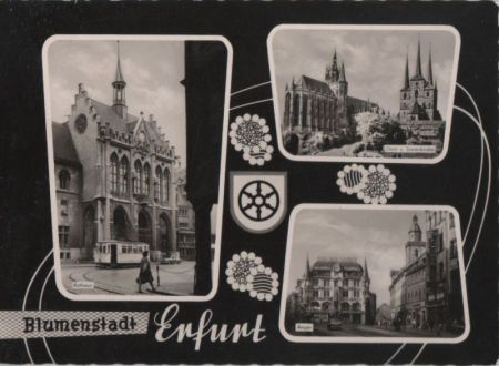 Erfurt - u.a. Anger - 1962 Erfurt - u.a. Anger - 1962
