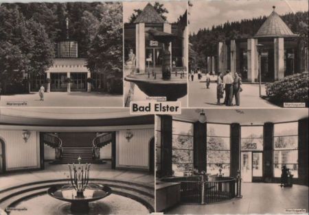 Bad Elster - u.a. Marienquelle - ca. 1960 Bad Elster - u.a. Marienquelle - ca. 1960