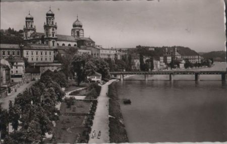 Passau - Innanlagen am Dom - 1959 Passau - Innanlagen am Dom - 1959