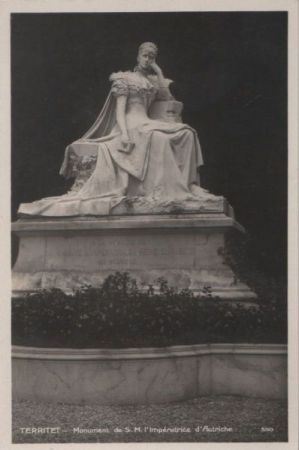 Schweiz - Territet - Monument - ca. 1950 Schweiz - Territet - Monument - ca. 1950
