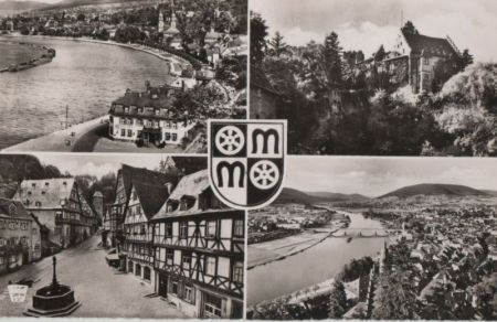Miltenberg - 4 Teilbilder - ca. 1960 Miltenberg - 4 Teilbilder - ca. 1960