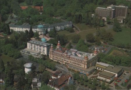 Bad Wildungen - Blick auf Fürstenhof - ca. 1980 Bad Wildungen - Blick auf Fürstenhof - ca. 1980
