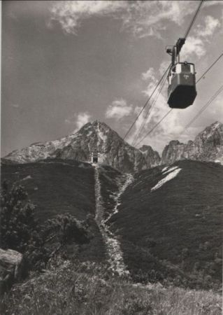 Tschechien - Vysoke Tatry - Hohe Tatra - Lanovka na Skalnate Pleso - ca. 1965 Tschechien - Vysoke Tatry - Hohe Tatra - Lanovka na Skalnate Pleso - ca. 1965