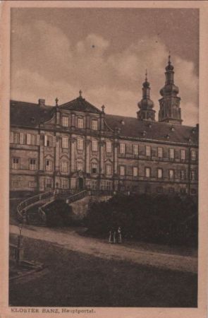 Bad Staffelstein, Kloster Banz - Hauptportal - 1922 Bad Staffelstein, Kloster Banz - Hauptportal - 1922