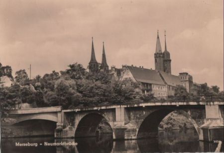 Merseburg - Neumarktbrücke Merseburg - Neumarktbrücke