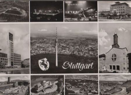 Stuttgart - mit 11 Bildern - 1960 Stuttgart - mit 11 Bildern - 1960
