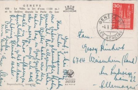 Genf / Genève - Schweiz - La Ville Genf / Genève - Schweiz - La Ville