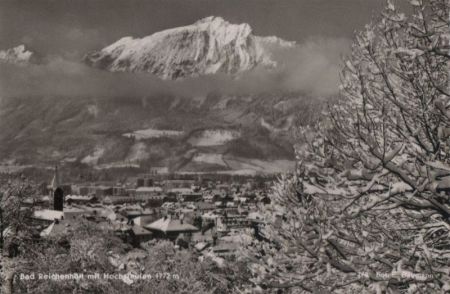 Bad Reichenhall - mit Hochstaufen - 1963 Bad Reichenhall - mit Hochstaufen - 1963