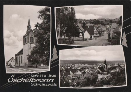 Öschelbronn - mit 3 Bildern - 1970 Öschelbronn - mit 3 Bildern - 1970