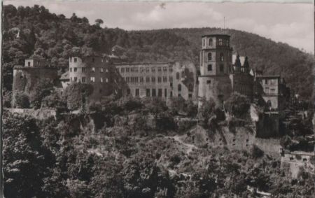 Heidelberg - Schloß - ca. 1960 Heidelberg - Schloß - ca. 1960