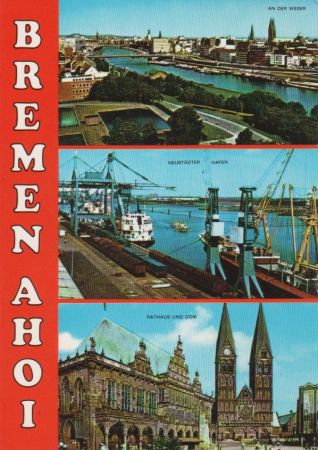 Bremen - u.a. Neustädter Hafen - 1980 Bremen - u.a. Neustädter Hafen - 1980