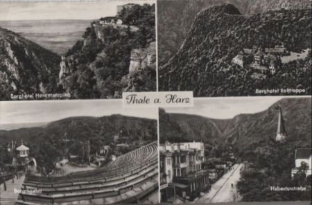 Thale - u.a. Bergtheater - 1965 Thale - u.a. Bergtheater - 1965
