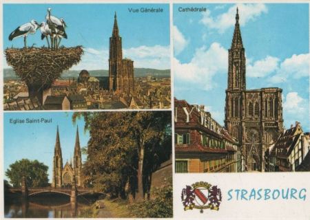 Frankreich - Strasbourg - mit 3 Bildern - 1996 Frankreich - Strasbourg - mit 3 Bildern - 1996