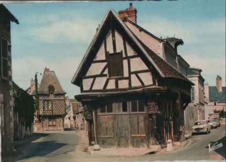 Frankreich - Romorantin - Maisons anciennes - 1969 Frankreich - Romorantin - Maisons anciennes - 1969