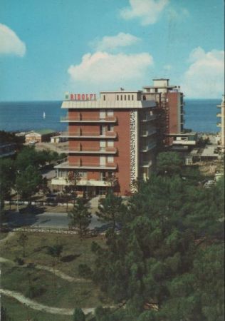 Italien - Cervia - Milana Marittima - Hotel Ridolfi - 1972 Italien - Cervia - Milana Marittima - Hotel Ridolfi - 1972