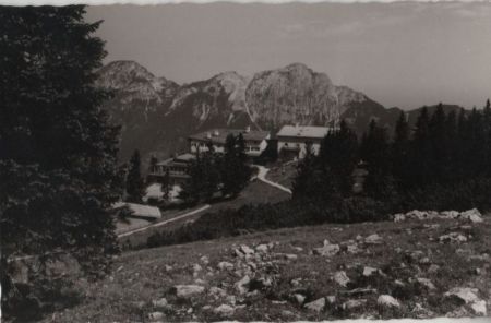 Bad Reichenhall - Berghotel Predigtstuhl - ca. 1955 Bad Reichenhall - Berghotel Predigtstuhl - ca. 1955