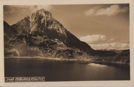 Österreich - Coburger Hütte - ca. 1950 Österreich - Coburger Hütte - ca. 1950