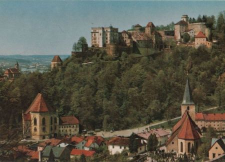Passau - Ilzstadt mit Oberhaus - ca. 1980 Passau - Ilzstadt mit Oberhaus - ca. 1980