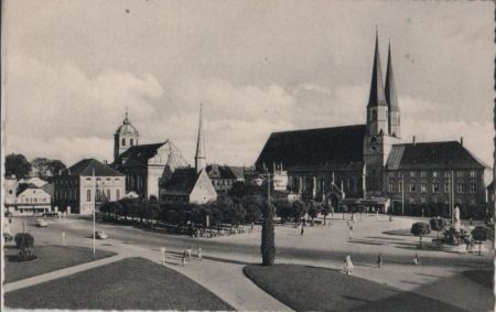 Altötting - Kapellplatz - ca. 1960 Altötting - Kapellplatz - ca. 1960