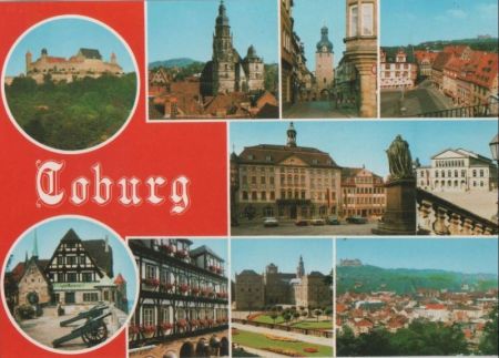 Coburg - mit 9 Bildern - ca. 1980 Coburg - mit 9 Bildern - ca. 1980