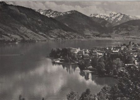 Österreich - Zell am See - gegen die Hohen Tauern - ca. 1960 Österreich - Zell am See - gegen die Hohen Tauern - ca. 1960