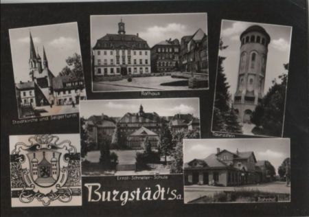 Burgstädt - u.a. Ernst-Schneller-Schule - 1968 Burgstädt - u.a. Ernst-Schneller-Schule - 1968
