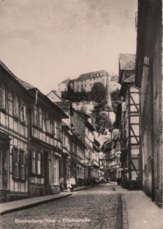 Blankenburg - Tränkestra0e - ca. 1960 Blankenburg - Tränkestra0e - ca. 1960