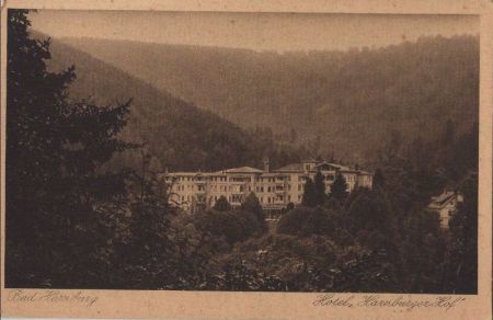 Bad Harzburg - Hotel Harzburger Hof - ca. 1935 Bad Harzburg - Hotel Harzburger Hof - ca. 1935