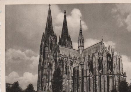 Köln - Der Dom - 1956 Köln - Der Dom - 1956