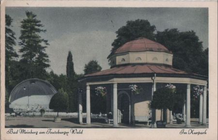 Bad Meinberg - Im Kurpark - 1954 Bad Meinberg - Im Kurpark - 1954
