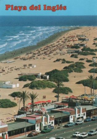 Spanien - Playa del Inglés - ca. 1985 Spanien - Playa del Inglés - ca. 1985