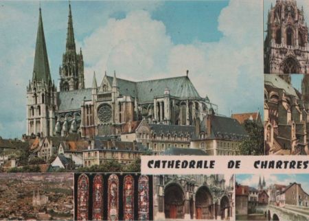 Chartres - Frankreich - Cathedrale Chartres - Frankreich - Cathedrale